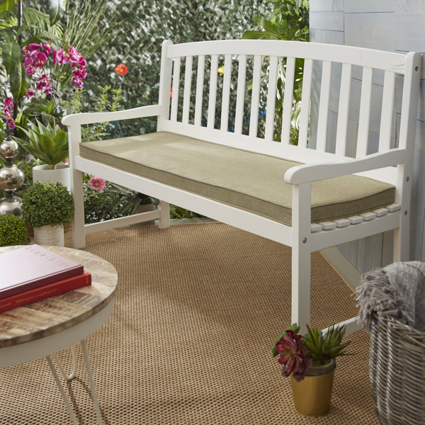 Birch Lane™ Galveston Outdoor Bench Seat Cushion & Reviews Wayfair